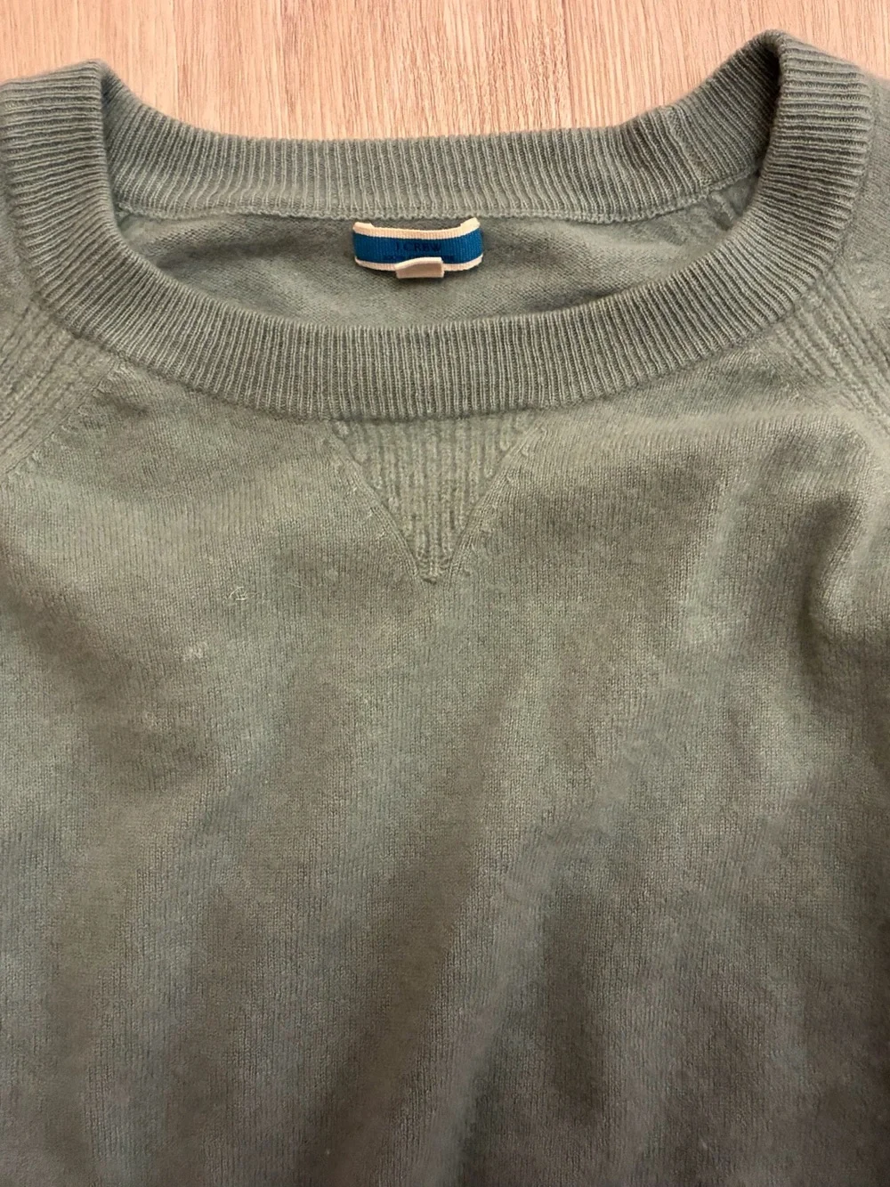 J. Crew Women's Sage Green Crewneck Sweater